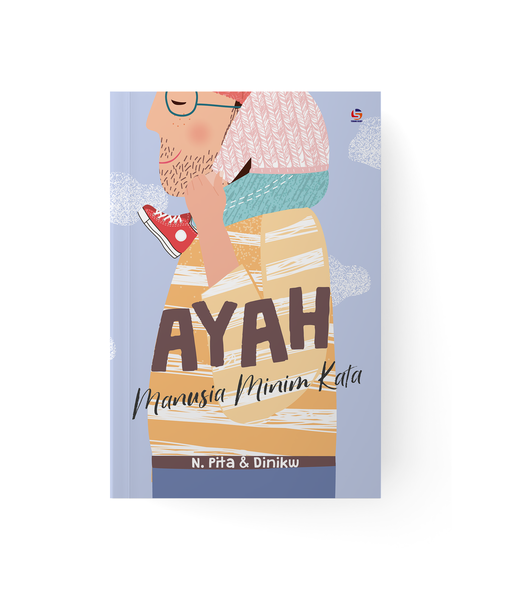 MOCKUP COVER Ayah Manusia Minim Kata